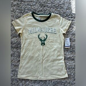 NBA MILWAUKEE SHIRT—NWT